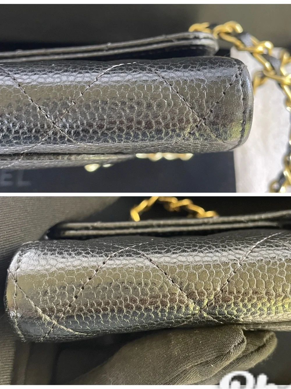 🖤CHANEL CLASSIC FLAP LONG WALLET WITH GOLD TONE HARDWARE 🖤